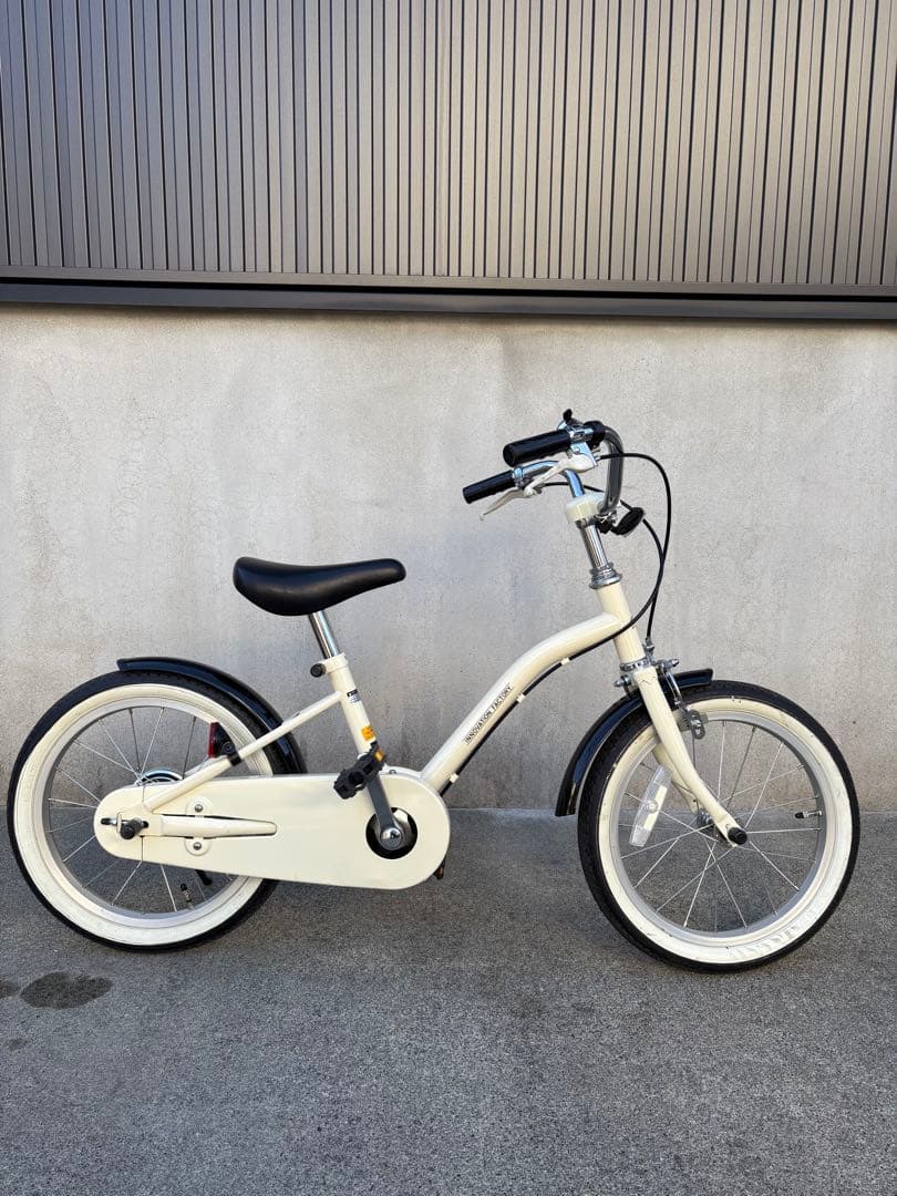 ✨【子ども用・ベージュ自転車】室内保管／状態良好 ✨あさひ自転車　引き取り限定