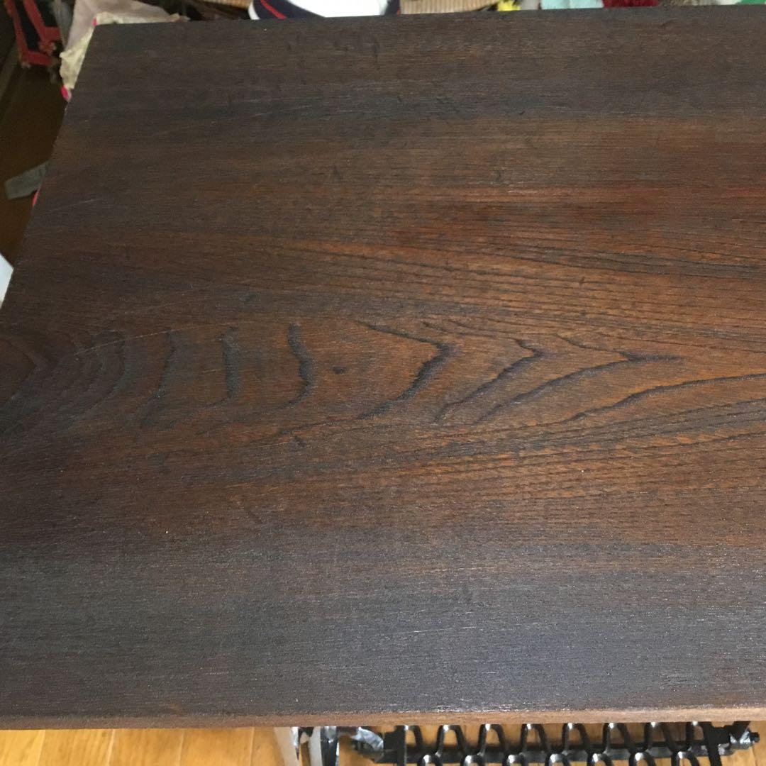 ※アンティーク※ SUMITOMO足踏みミシン脚のテーブル　アイアン