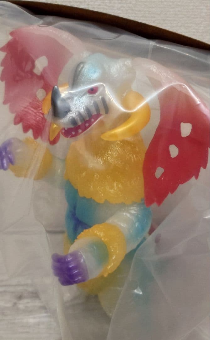 大怪獣シリーズ ルナチクス 蓄光Ver. 少年リック ソフビ フィギュア