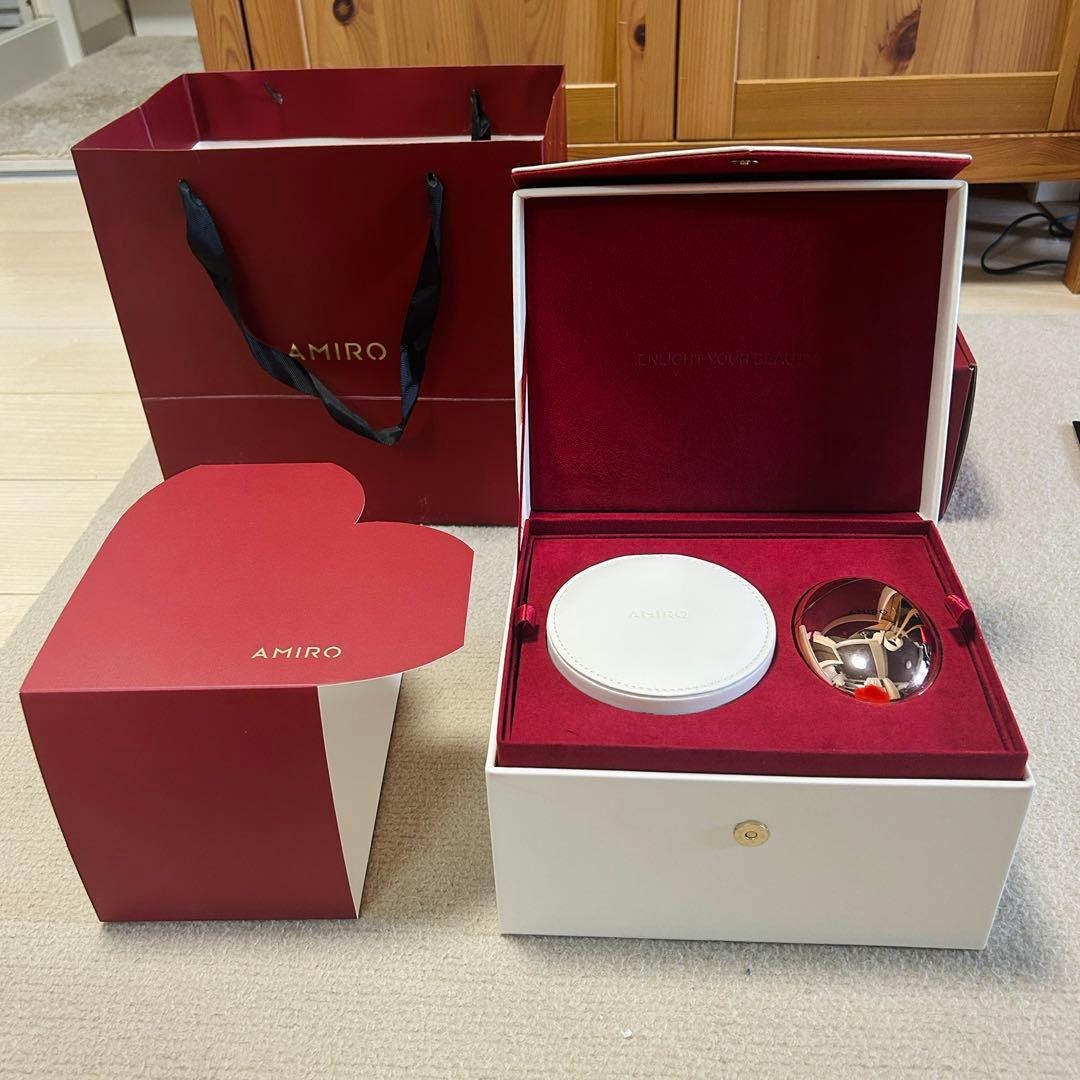 値下げ！AMIRO ギフトボックス 美顔器 肌引き締め リフトケア 美肌