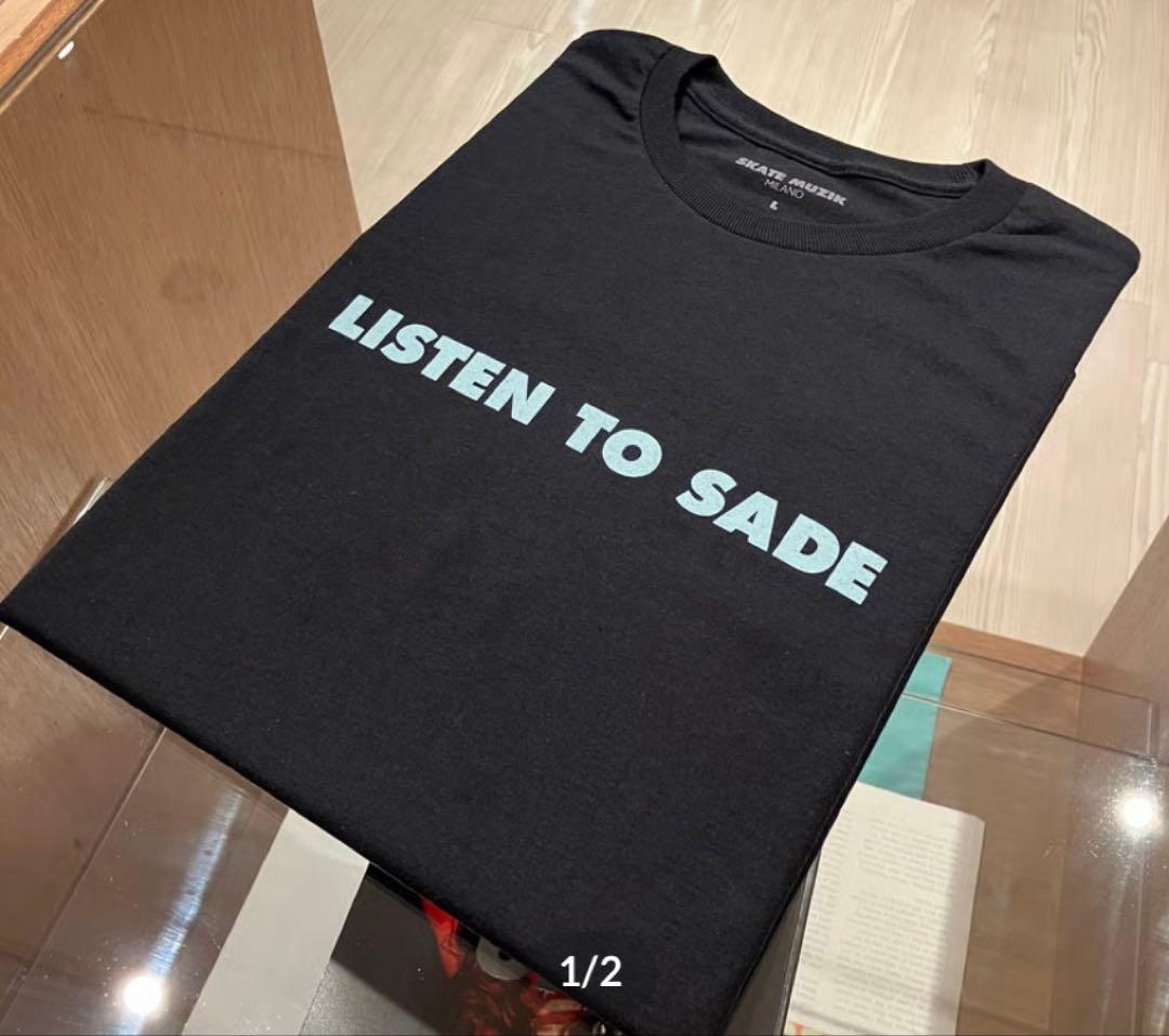 トップス Skate Muzik / Listen to Sade l/s tee