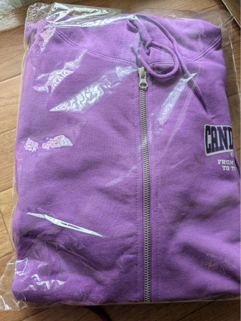 candy tune OSHI API Zip-up hoodie 宮野静