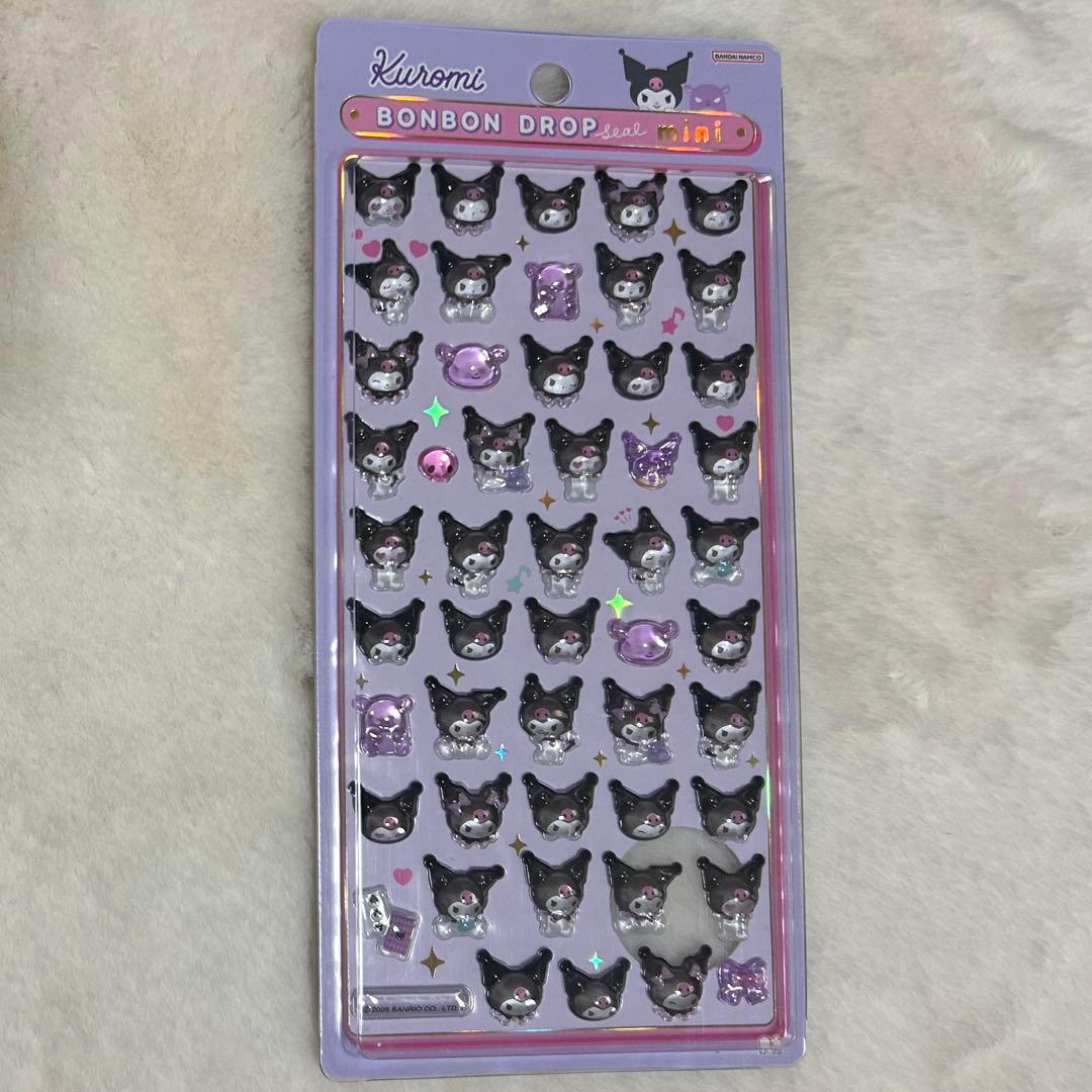 【正規品】サンリオ　ボンボンドロップシールmini コンプ 8種セット