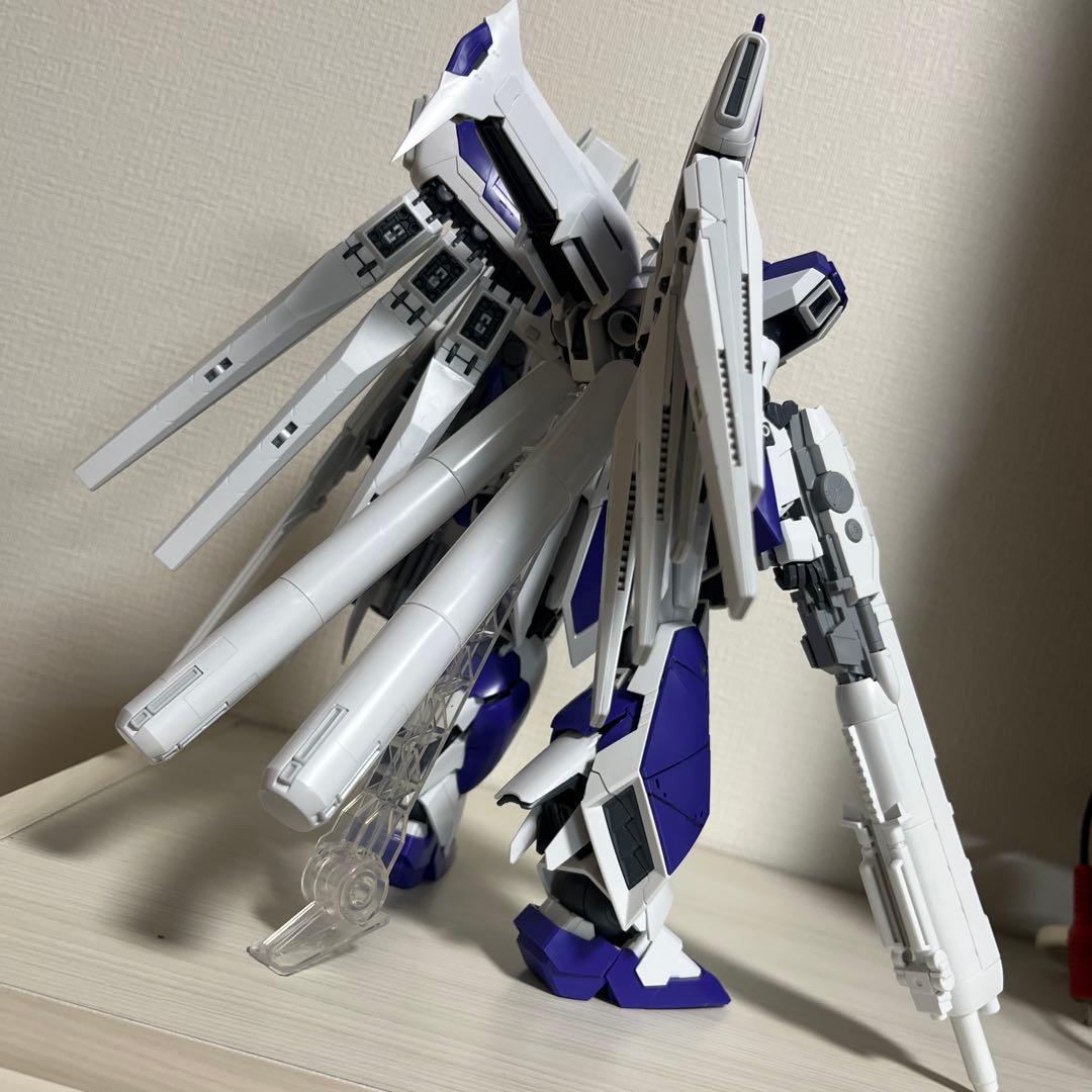 MG Hi-νガンダムVer.Ka＋HWS拡張セット【組立済】