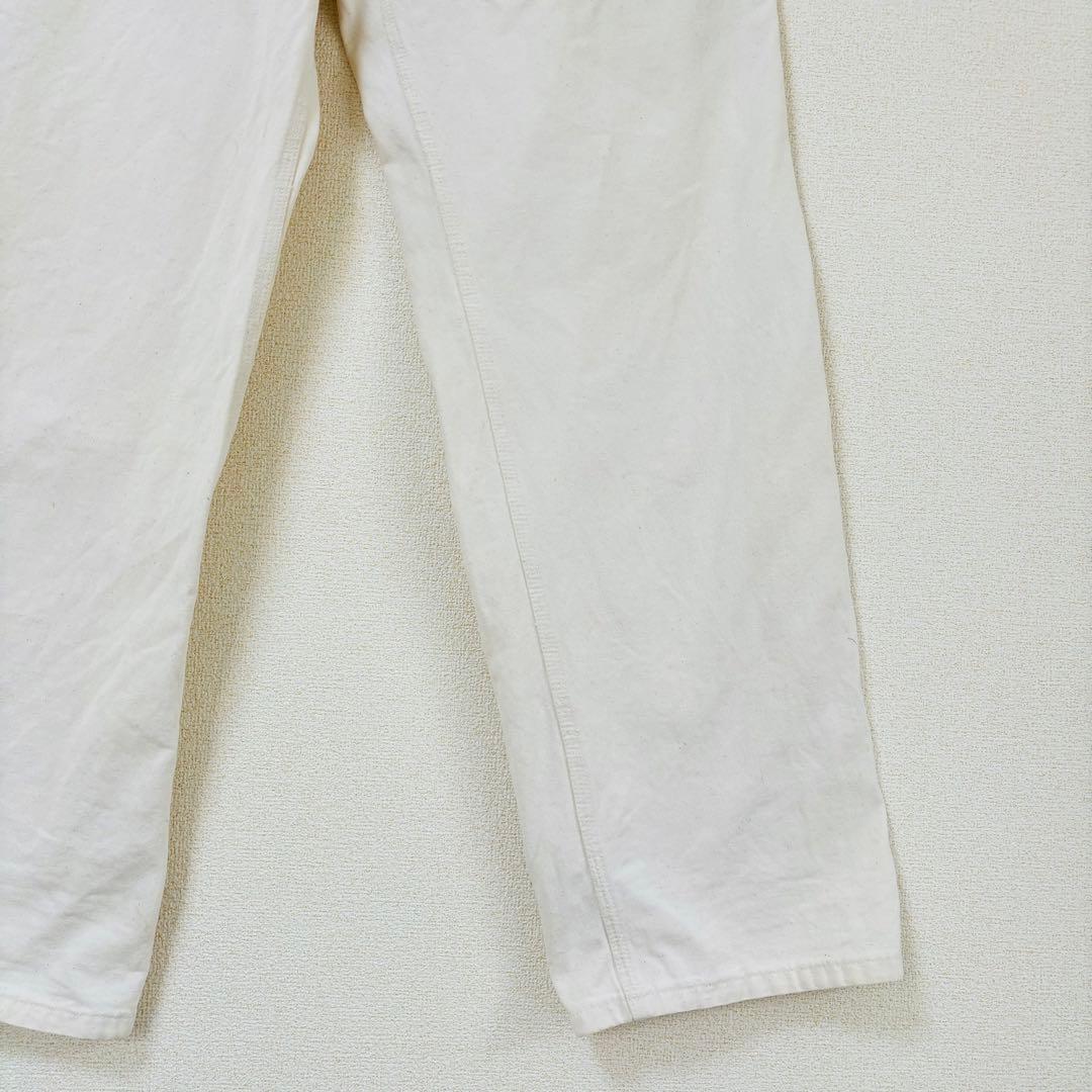 カーハート　デニム　ホワイト　USA製　ヴィンテージ　パンツ　レア　アメリカ