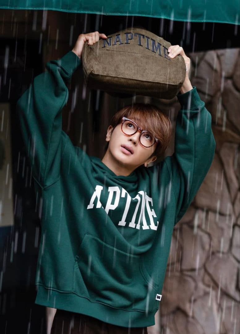 ナップタイム　naptime. Nissy 西島隆弘　コーデュロイバッグ　カーキ