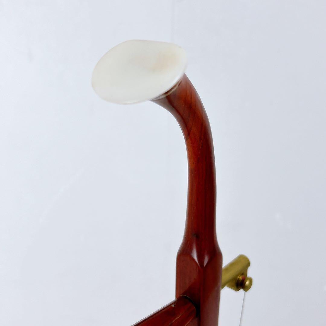 【状態良好】二胡　本蛇皮　ブランド・型番不明　北京八角胴二胡　初心者