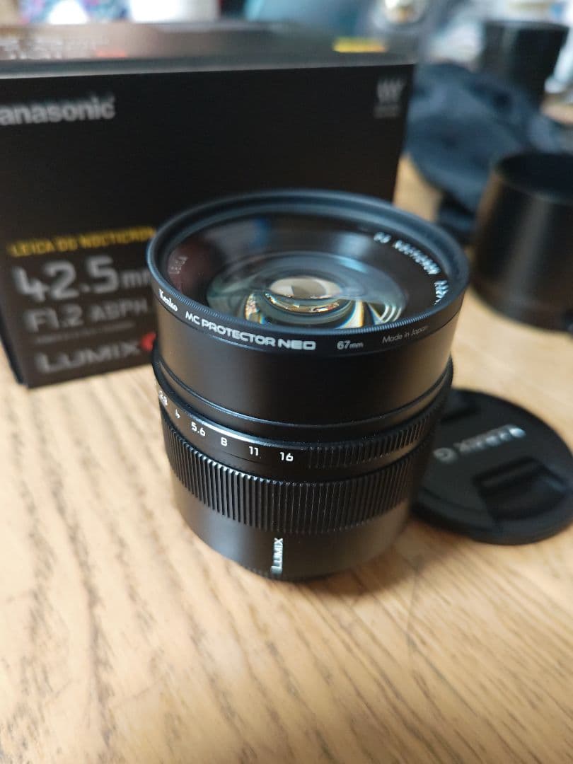 【美品★箱付属品あり】nocticron42.5mmF1.2