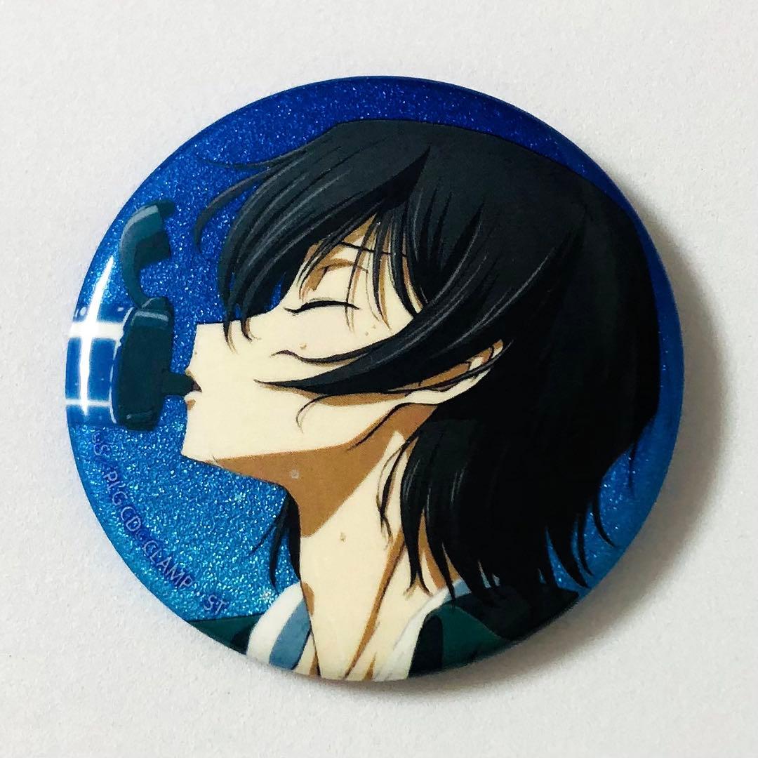 コードギアス 生徒会報 HOPE! ルルーシュ グリッター 缶バッジ O