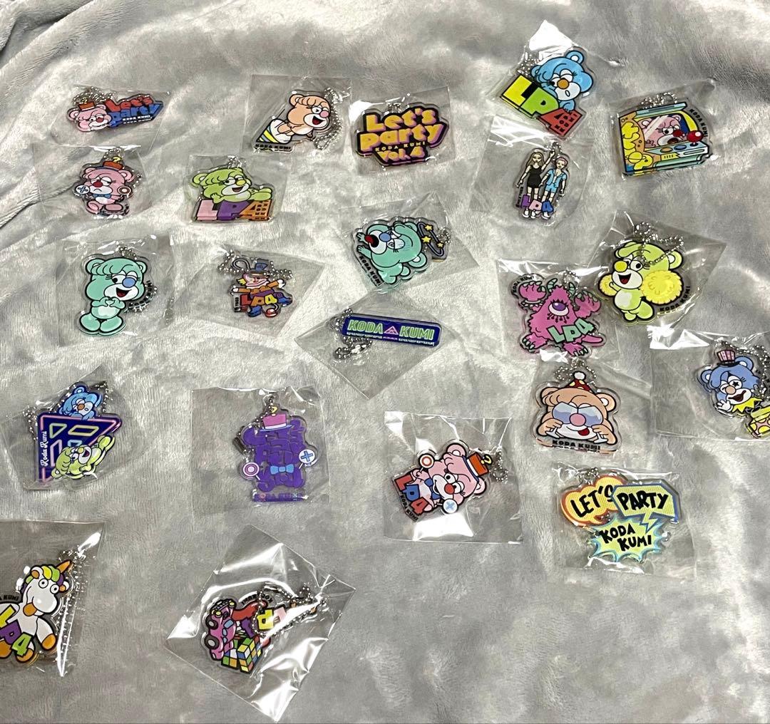 【倖田來未】アクリルキーチェーン(全２５種 )Let's Party Vol.4