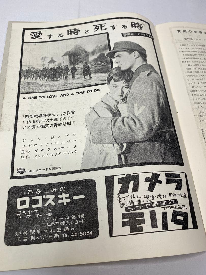 ★鍵The Key★映画パンフ＆チラシ★レア物★ミラノ座★67年保存