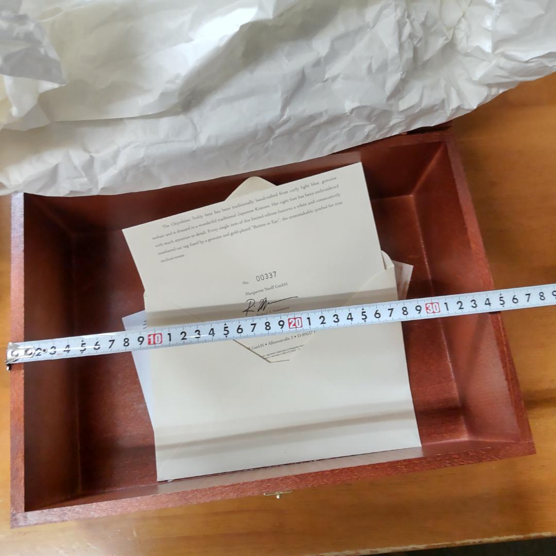 シュタイフ　千代姫　限定品　テディベア