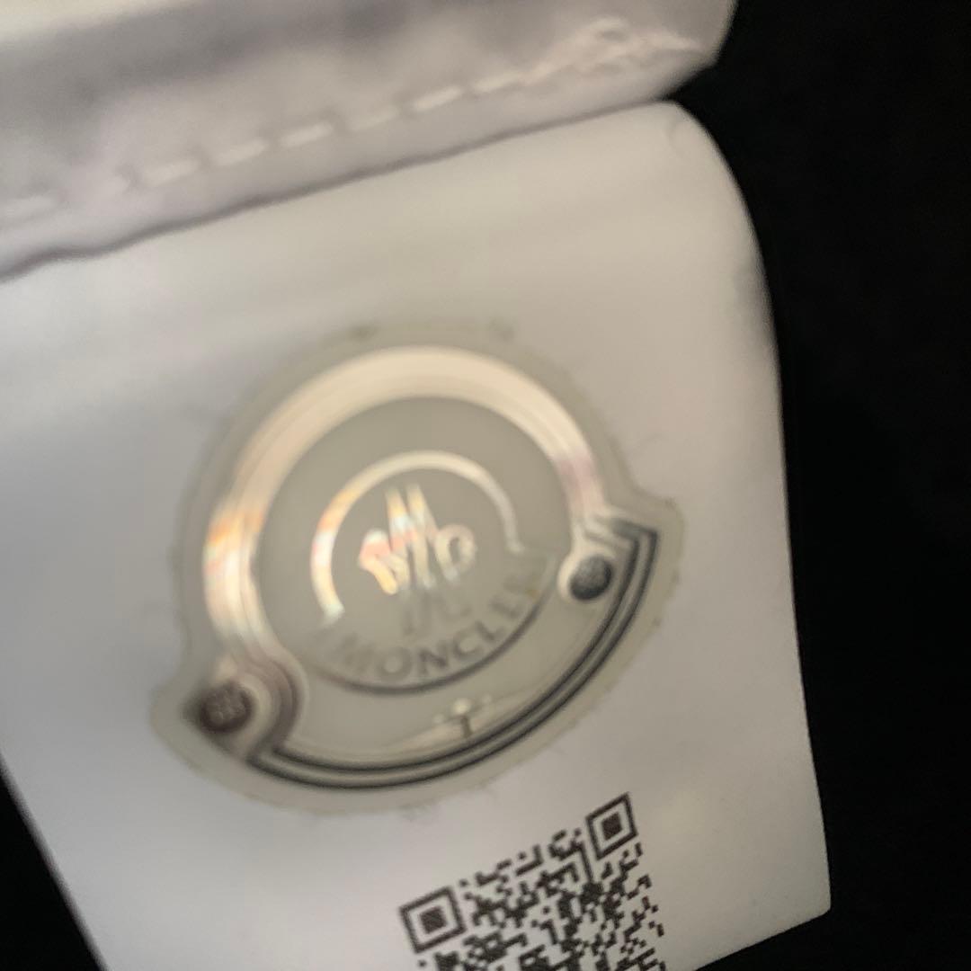 【極美品】モンクレール ニット帽 ファー ブラック