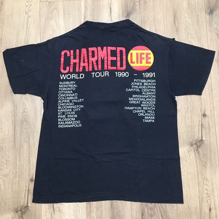 ビリー・アイドル Tシャツ ヴィンテージ L Charmed Life TOUR