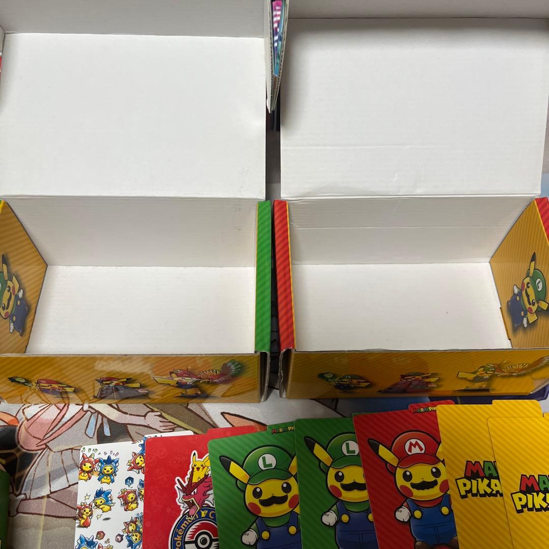 マリオピカチュウ ルイージピカチュウ スリーブ デッキケース