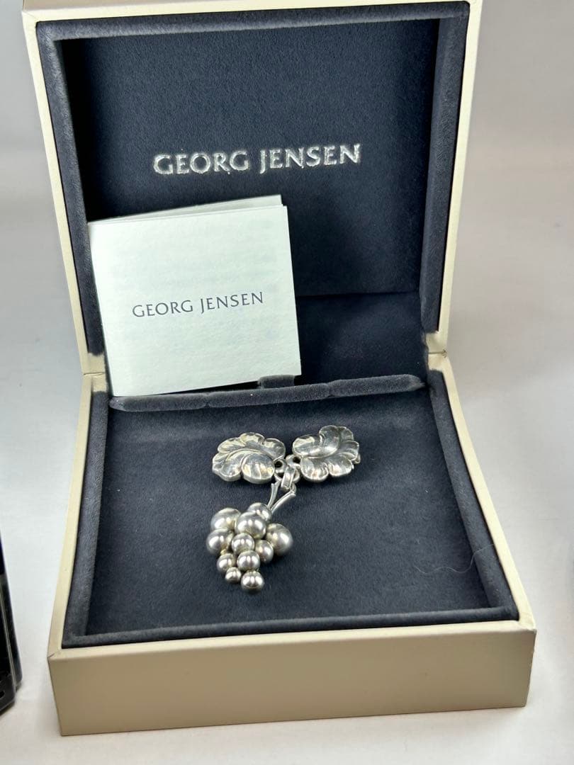 ジョージジェンセン　ブローチ217A ムーンライトグレープ