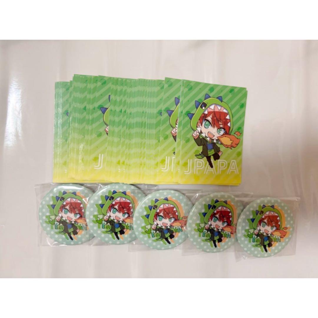 カラフルピーチ じゃぱぱ トレカ 缶バ