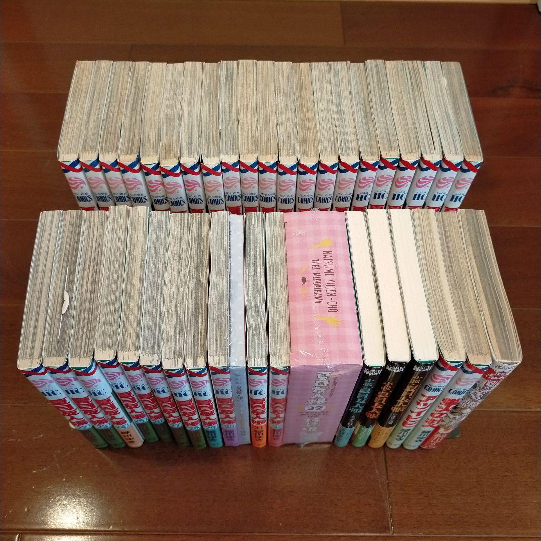 夏目友人帳1巻から最新刊32巻　小説版3冊他3冊　最新刊32と30巻におまけ付き