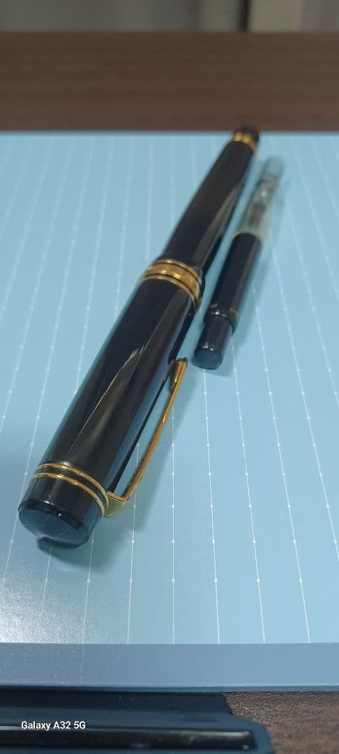 カスタム845 75周年 万年筆 M 中字 エボナイト パイロット PILOT