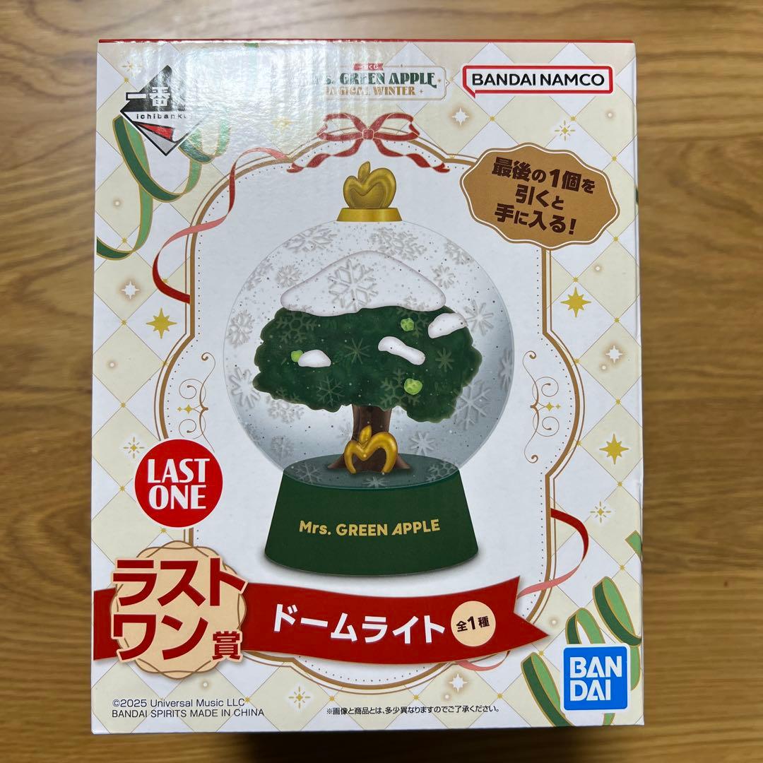 Mrs. GREEN APPLE ドームライト ラストワン賞とレターセット