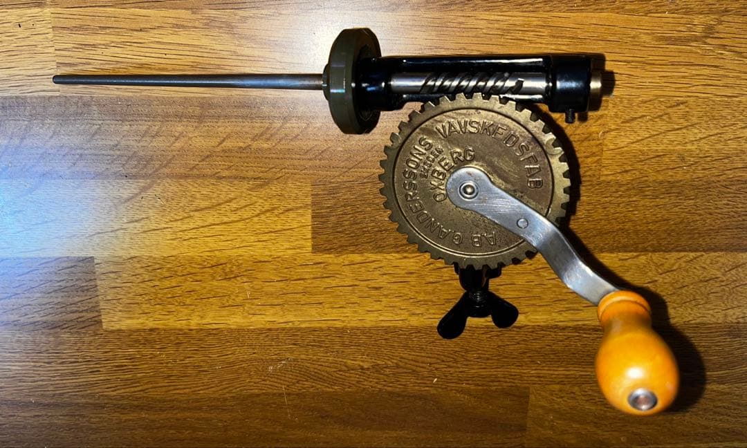 手動ワインダー（卓上管巻き）