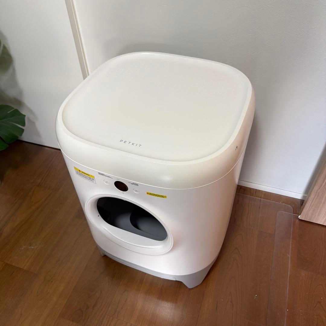 【極美品】自動ネコトイレ PETKIT Pura X（マット/専用ゴミ袋付）