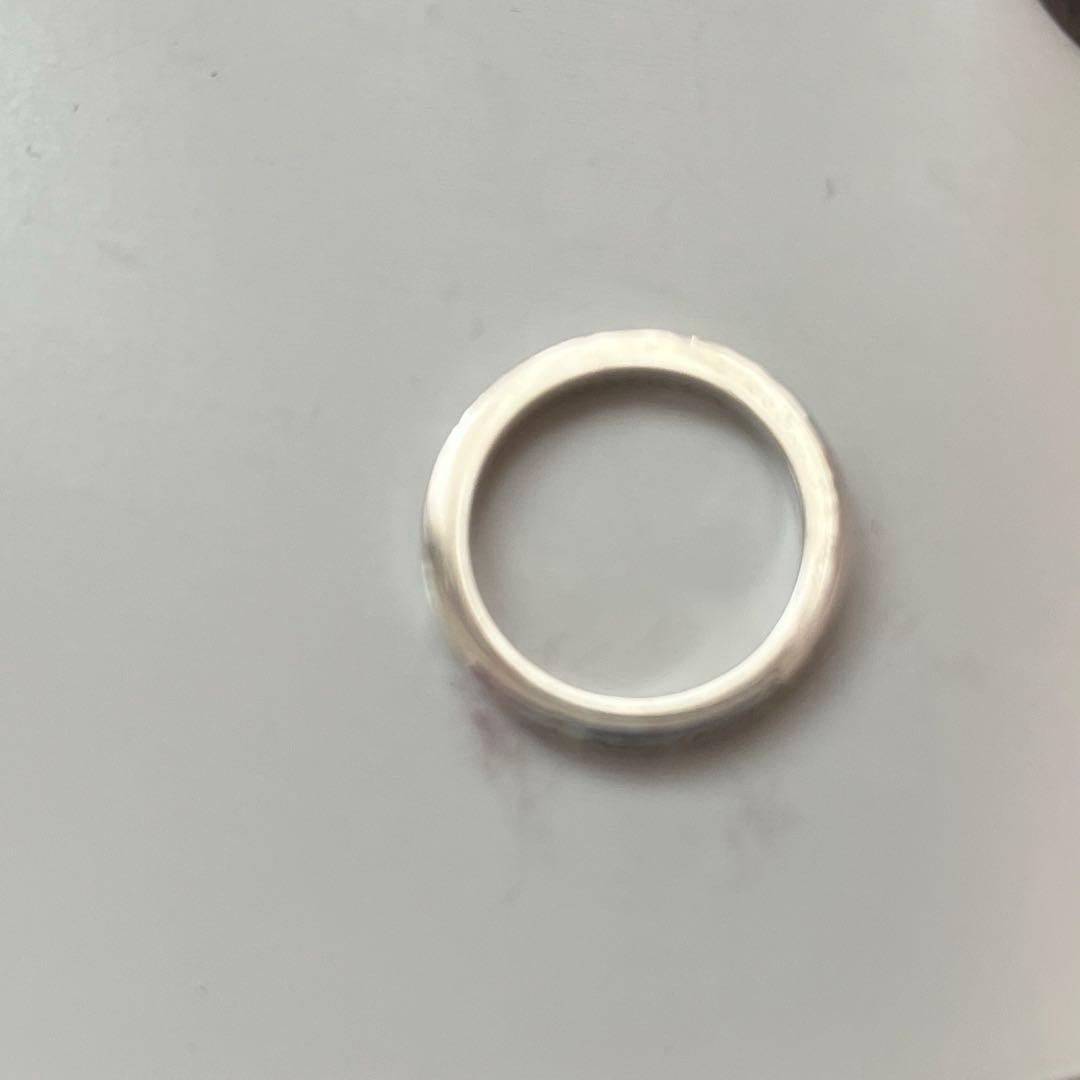 ティファニー　ノーツナローリング　9号 シルバー　925