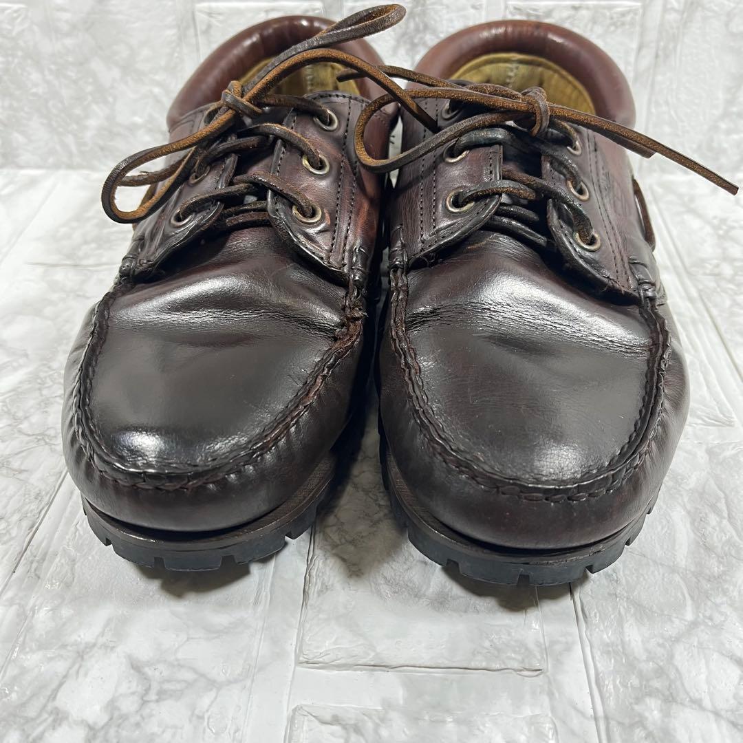 【美品】Timberland 3eye デッキシューズ　ビブラムソール　　25㎝