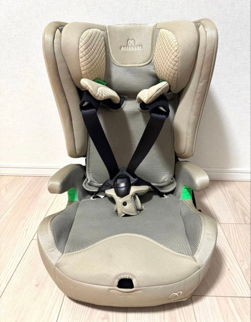 【☆ほぼ新品☆】エールベベ☆ジュニアシート☆パパットR☆isofix☆
