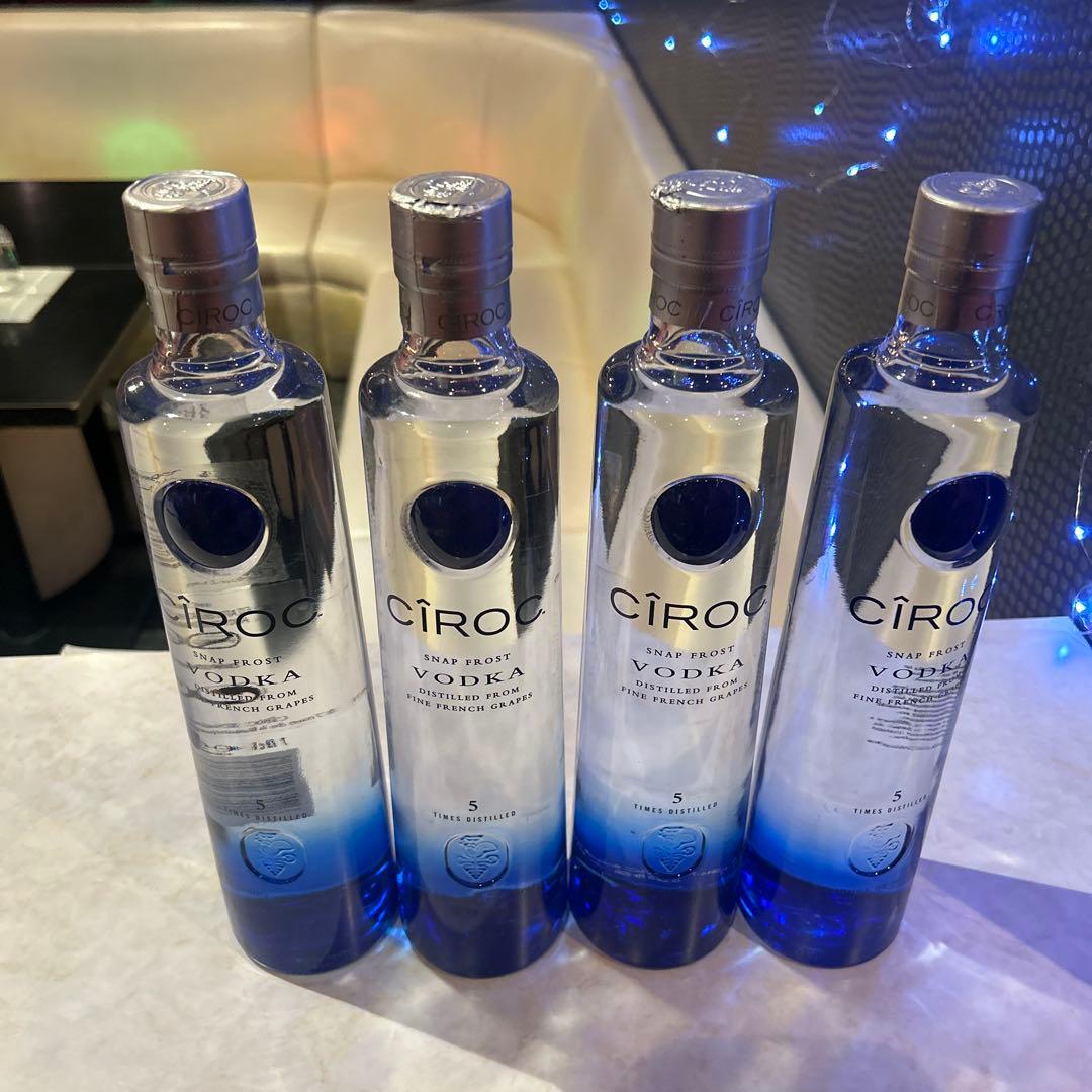 CIROC VODKA4本