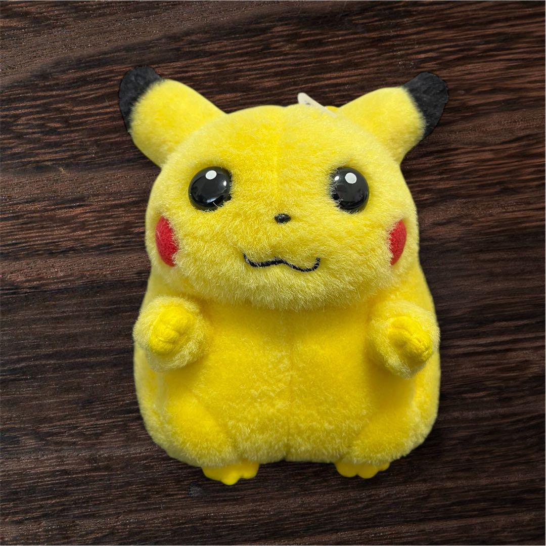 顔バランス良 ピカチュウ ぬいぐるみ 初期 美品 ポケモン TOMY 匿名配送