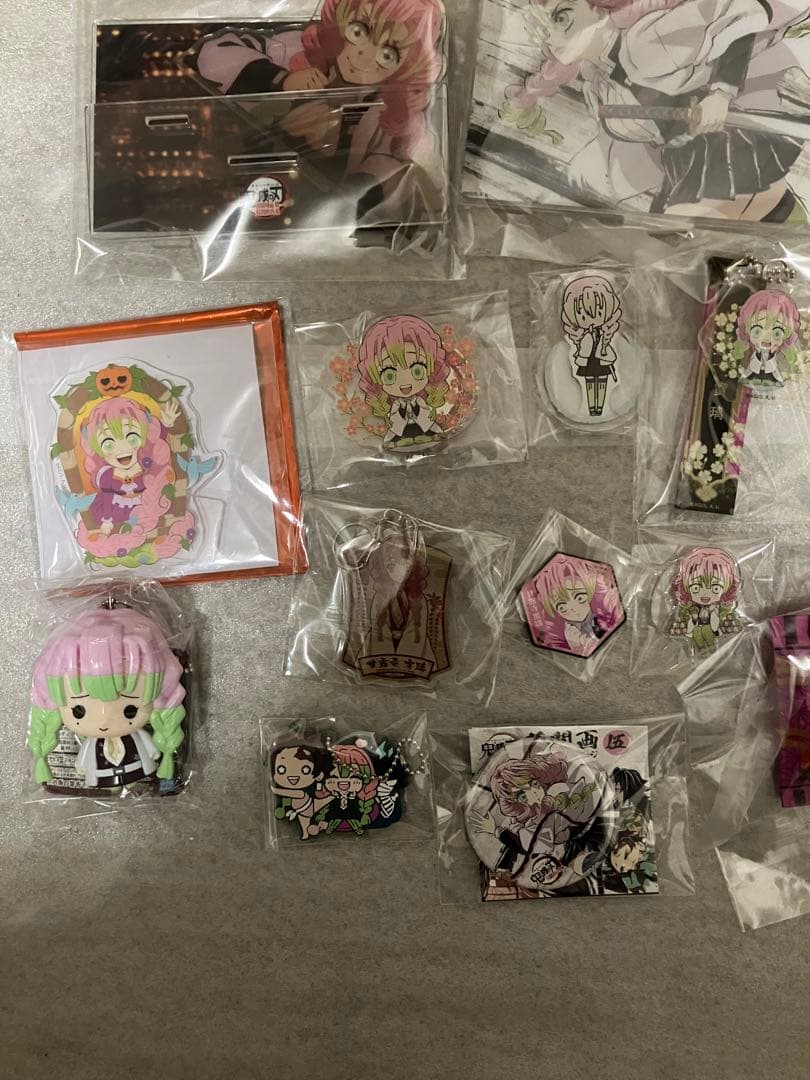 鬼滅の刃 甘露寺蜜璃 アクリルスタンド他合計31点セット