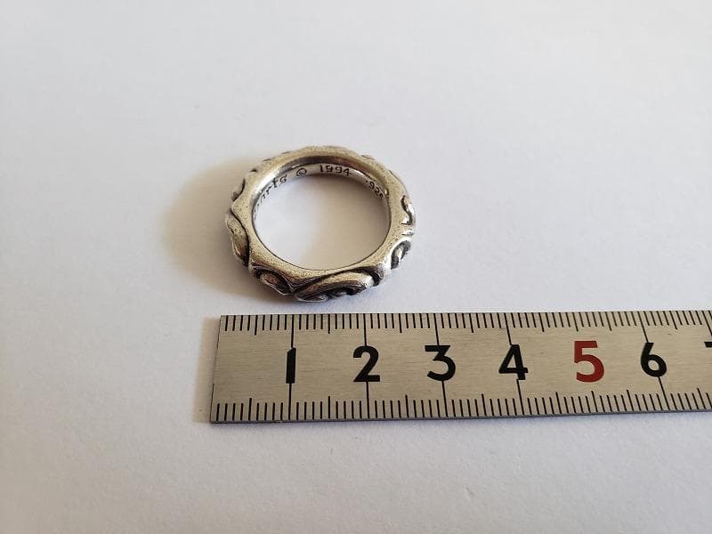 Chrome Hearts／スクロールバンドリング／20～21号