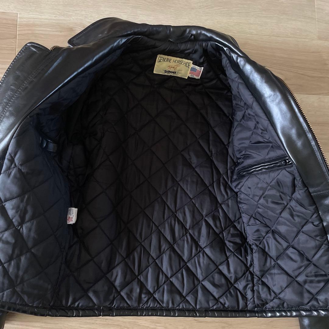 SCHOTT ショット 689H ホースハイド レザージャケット 36