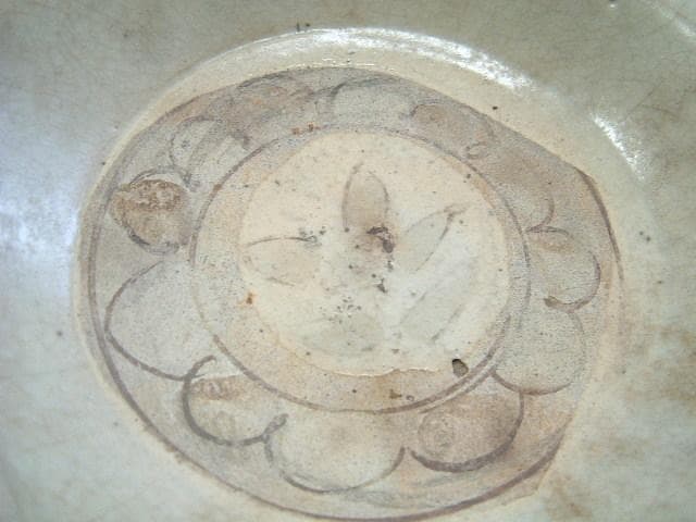 皿■高麗青磁花文花弁型鉢 碗 朝鮮 李朝 希少 古玩 唐物 中国 時代物 骨董■