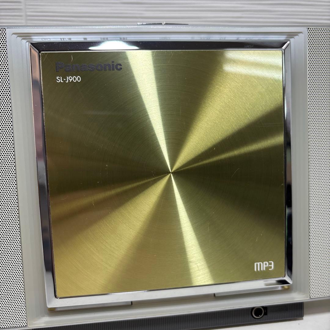 【動作品】Panasonic SL-J900 ポータブルCDプレーヤー ゴールド