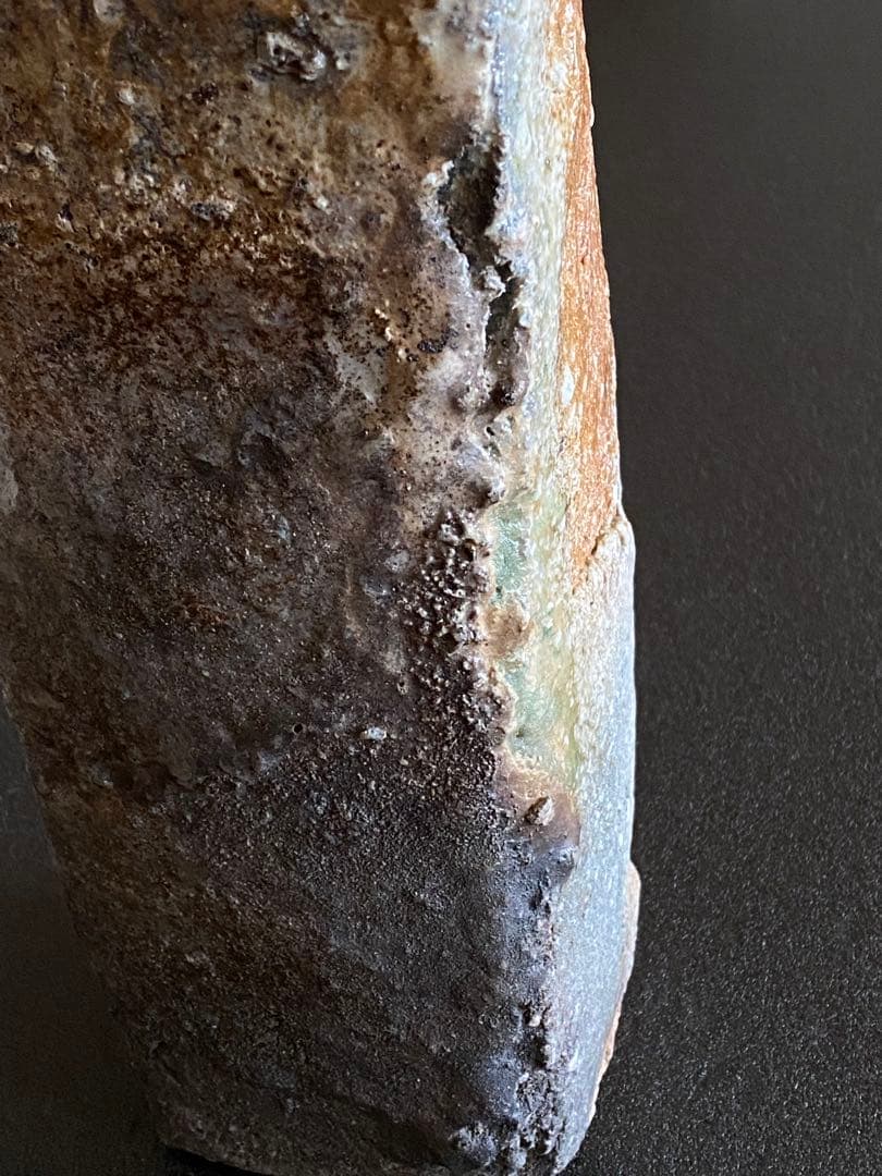 信楽焼　花瓶　花器　花入　井村侊生　　#3405