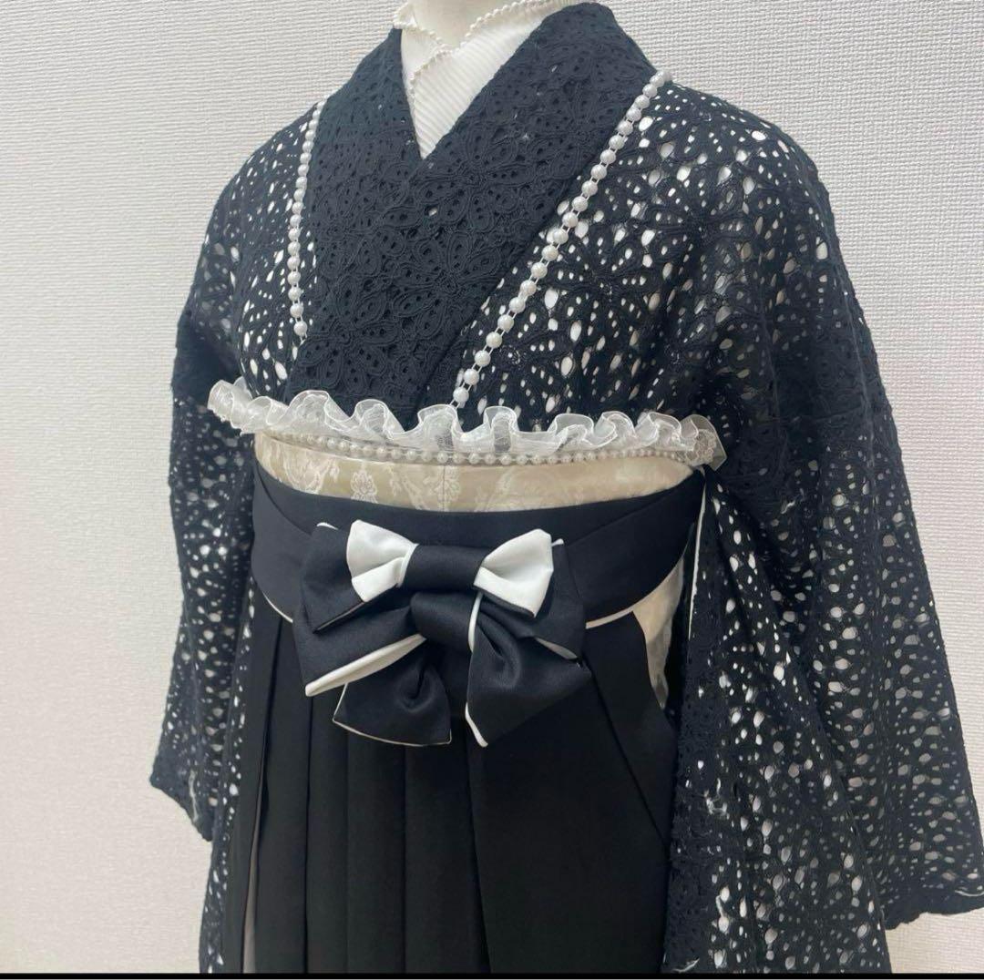 バイカラー袴　単品