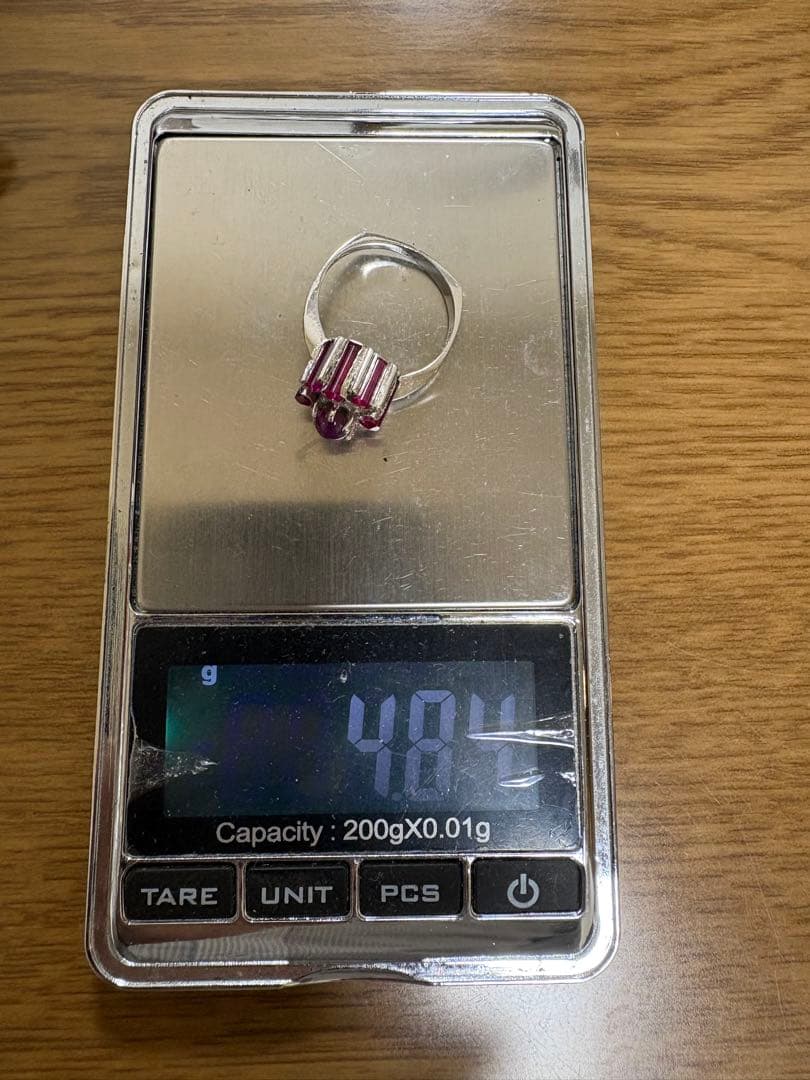 ふ*ろ様 リング　ジュエリー　レディース　石付き　金