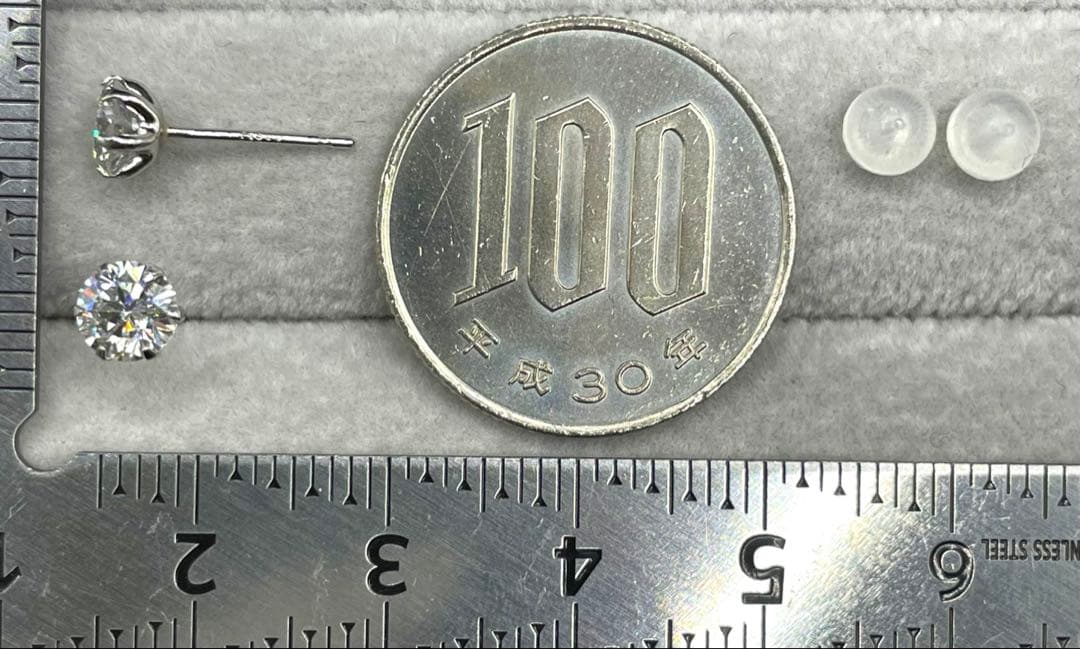 専用JL83★最高級 ダイヤモンド1.039ct pt ピアス ソ付