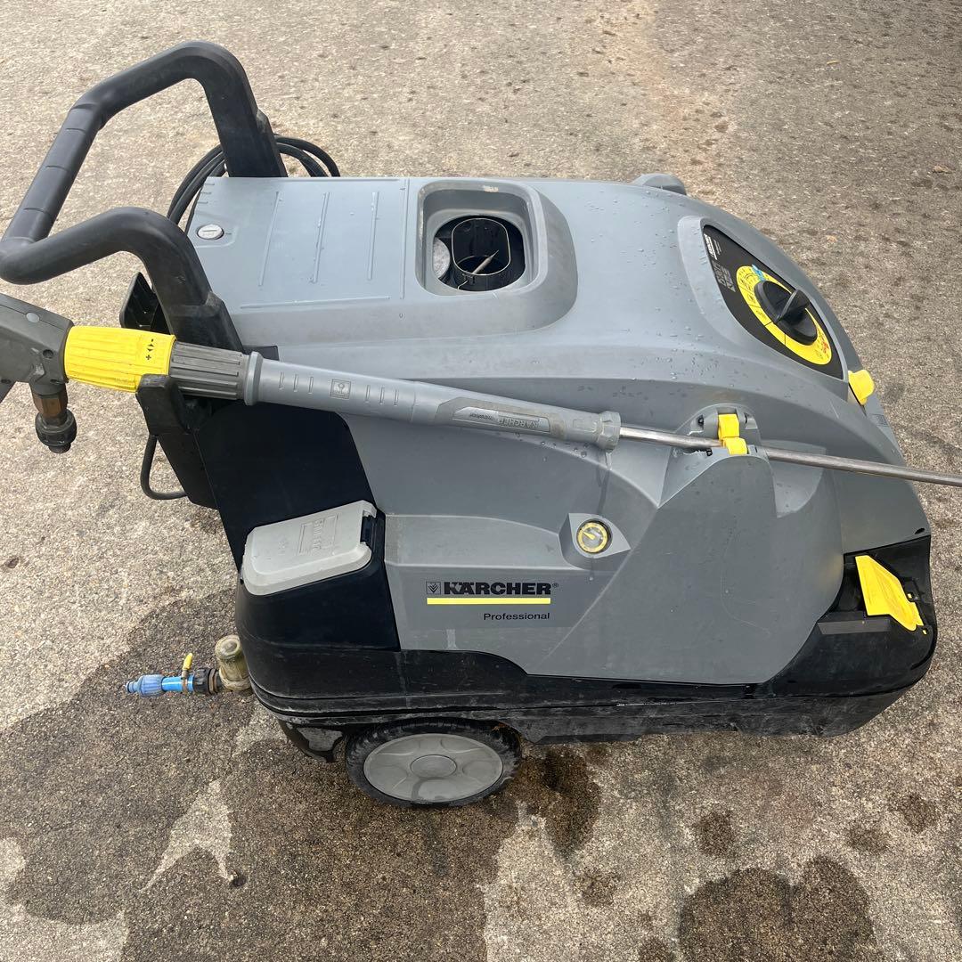 ケルヒャー業務用高圧洗浄機本体 温水式 中古