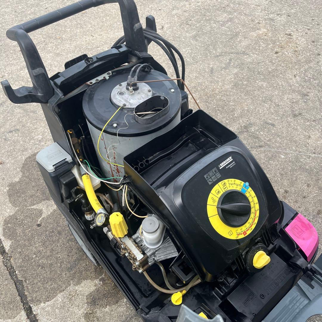 ケルヒャー業務用高圧洗浄機本体 温水式 中古