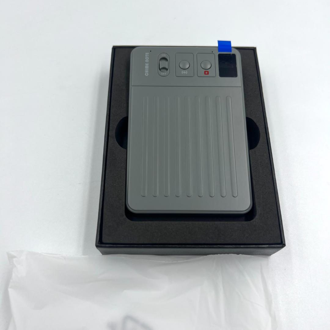 AIボイスレコーダー CHIME NOTE ChatGPT-4連携文字起こし