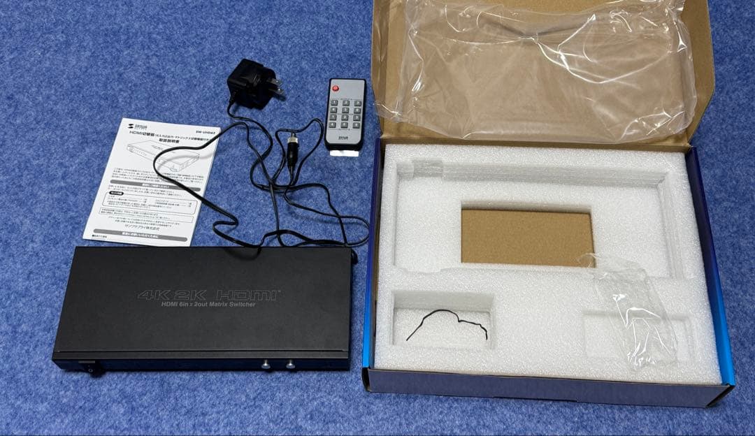 4K HDMIマトリックス切替器 SW-UHD62
