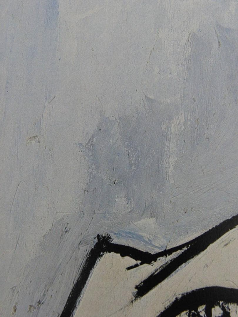 ベルナール・ビュッフェ「Le couple」希少画集の額装画、人気作品