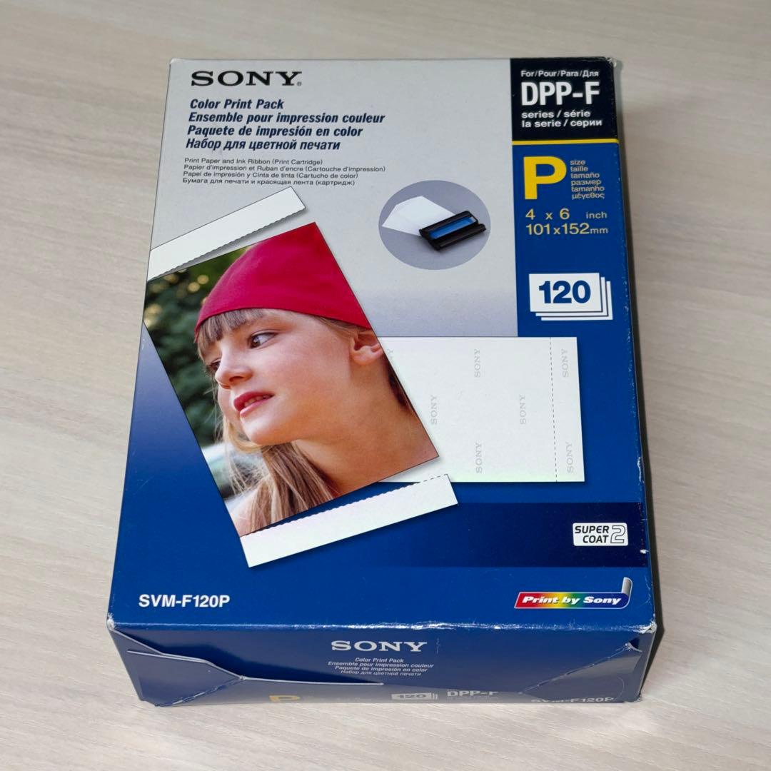 SONY DPP-F カラープリントパック 120枚 SVM-F120P