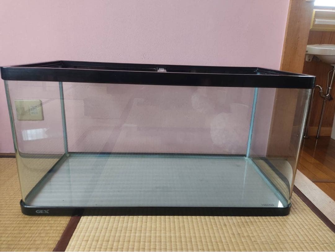 コトブキ　90cm ガラス水槽 フルセット　曲げガラス