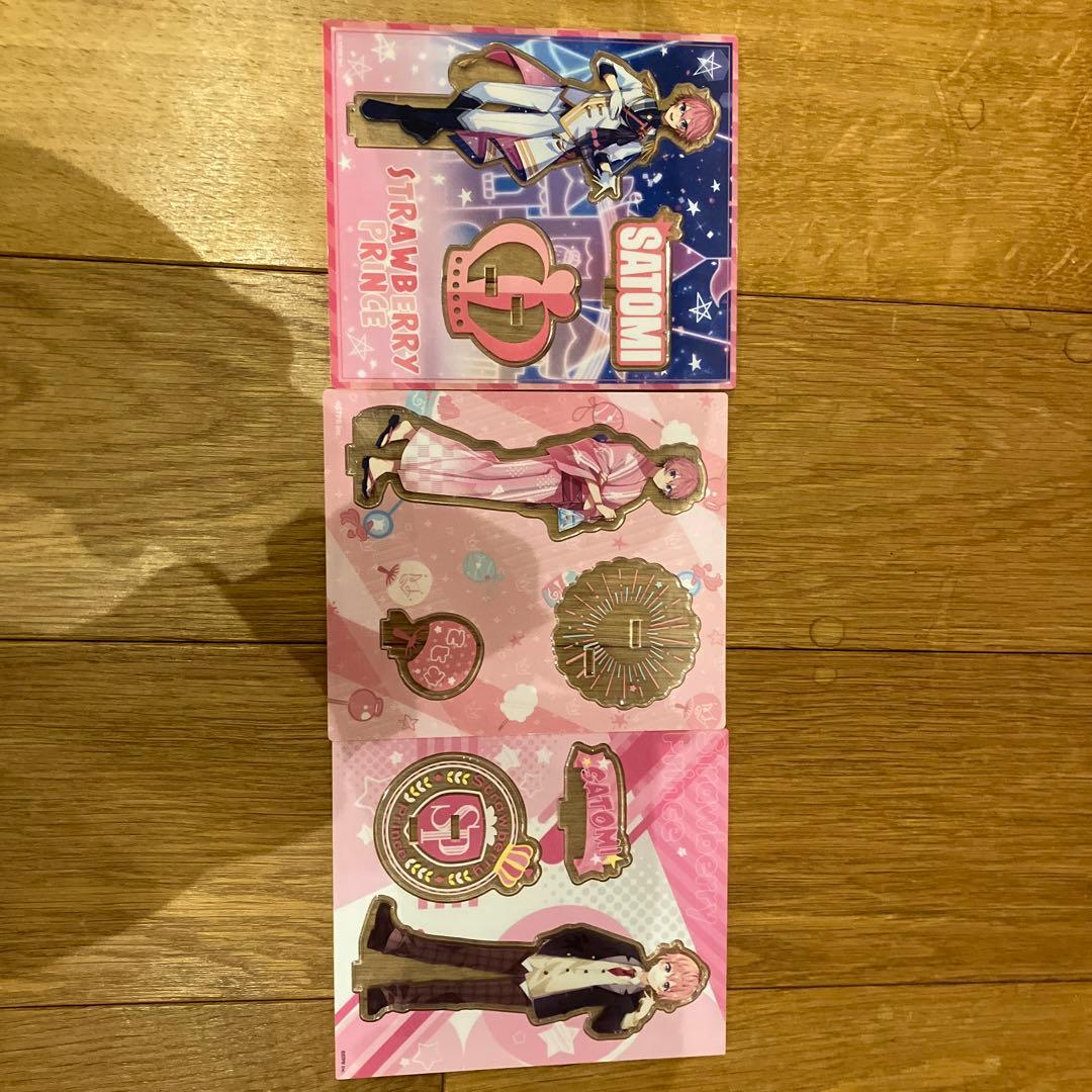 さとみ 公式ファンブック CD バッジセット