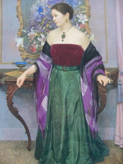 中山忠彦、【花容】、希少な額装用画集より、新品額装付