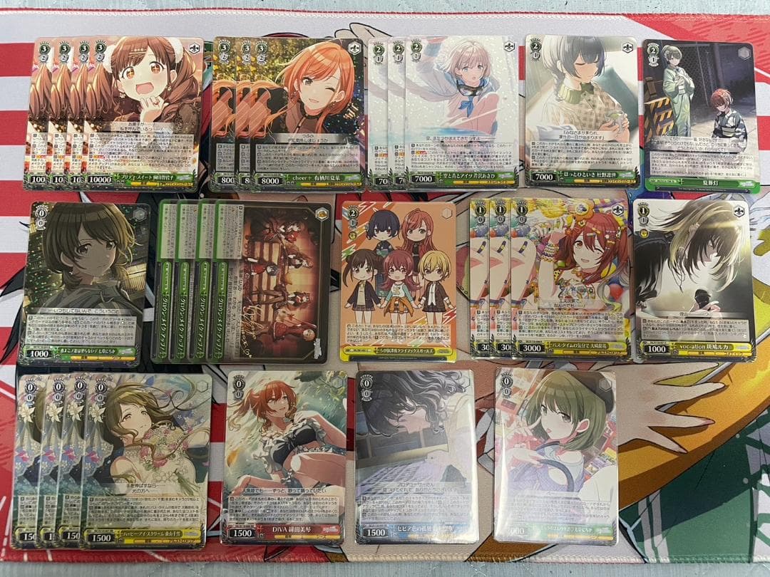 ヴァイス アイドルマスター シャイニーカラーズ 8宝デッキ + 組換パーツ付！